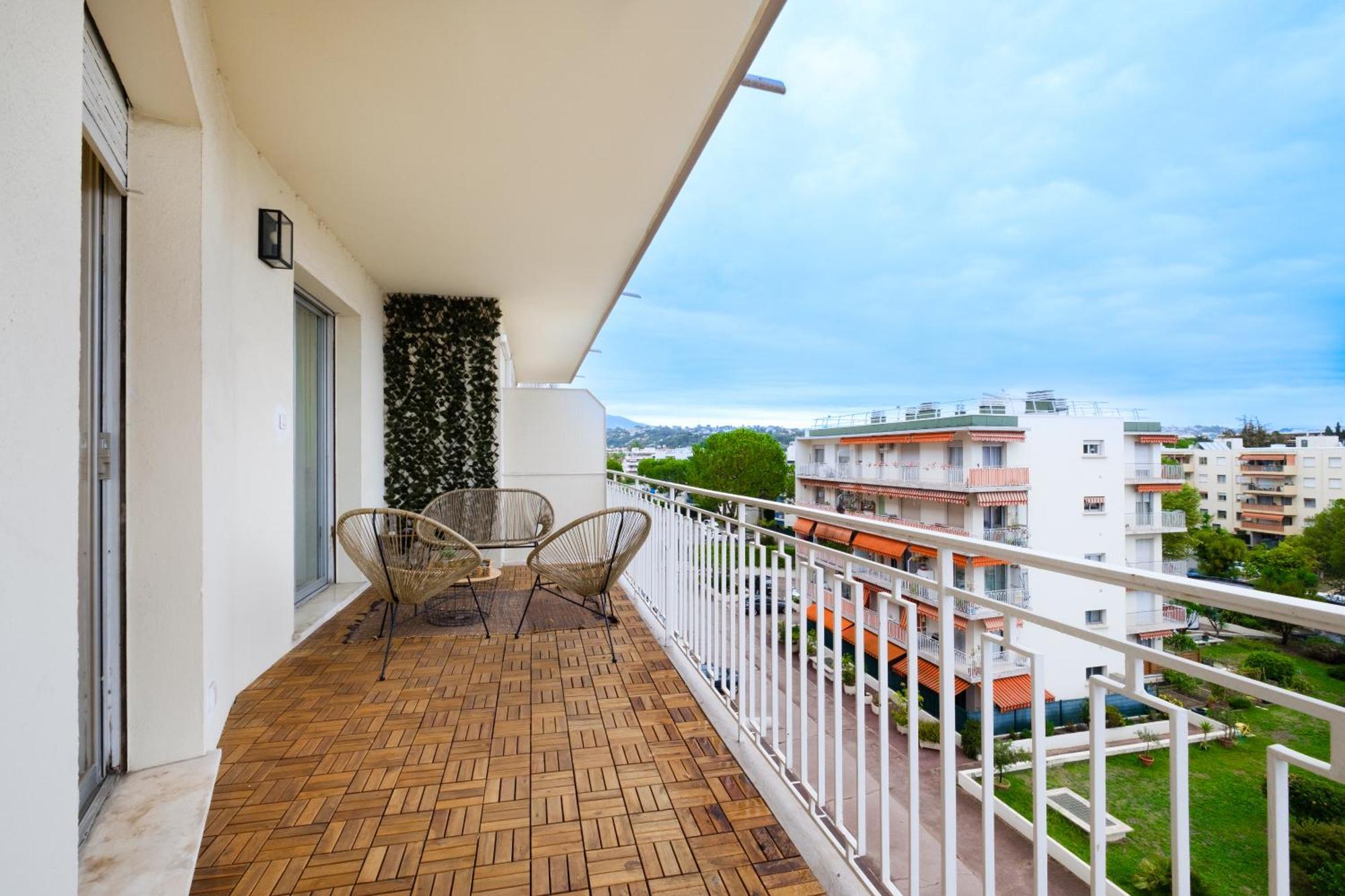 דירות קאן סור מר Le Millesime ~ Vue ~ Balcon ~ Parking מראה חיצוני תמונה